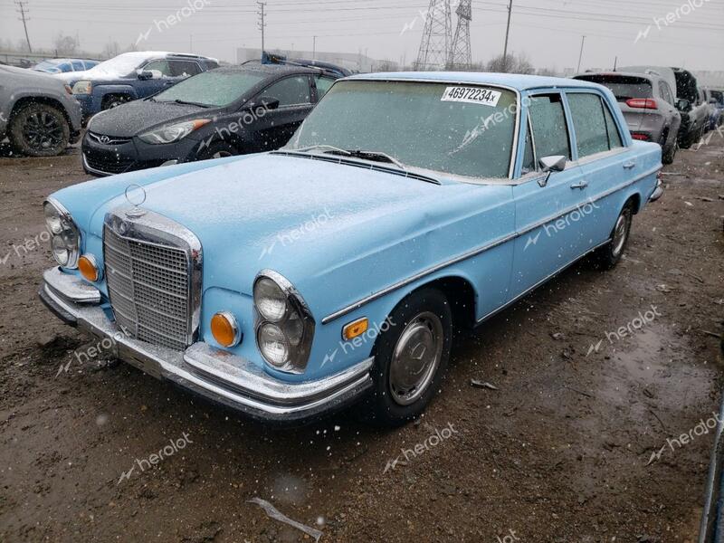 MERCEDES-BENZ 280SEL 4.5 1972 blue   10806812004774 photo #1