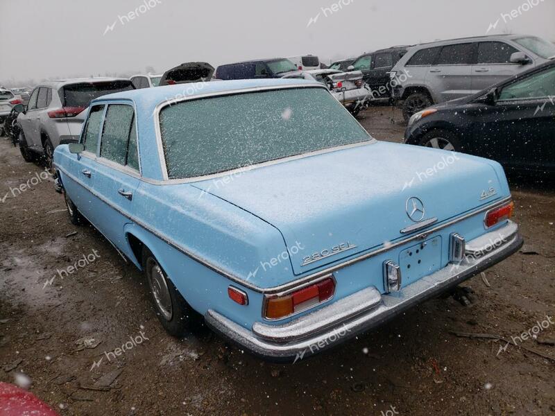 MERCEDES-BENZ 280SEL 4.5 1972 blue   10806812004774 photo #3