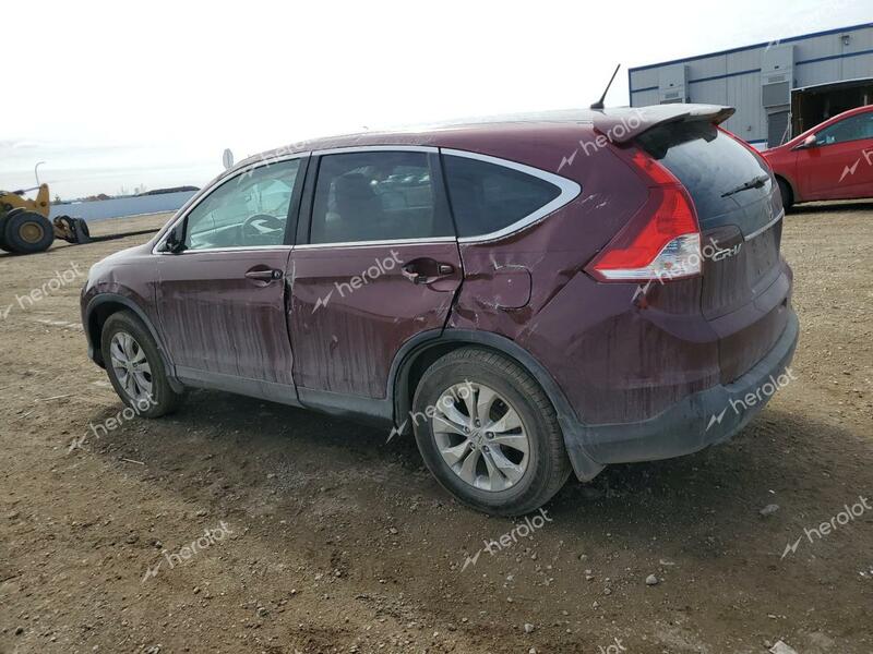 HONDA CRV 2014 maroon  gas 5J6RM4H58EL066881 photo #3