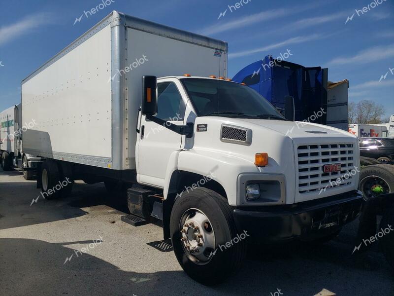 GMC C6500 C6C0 2008 white chassis gas 1GDJ6C1GX8F410020 photo #1