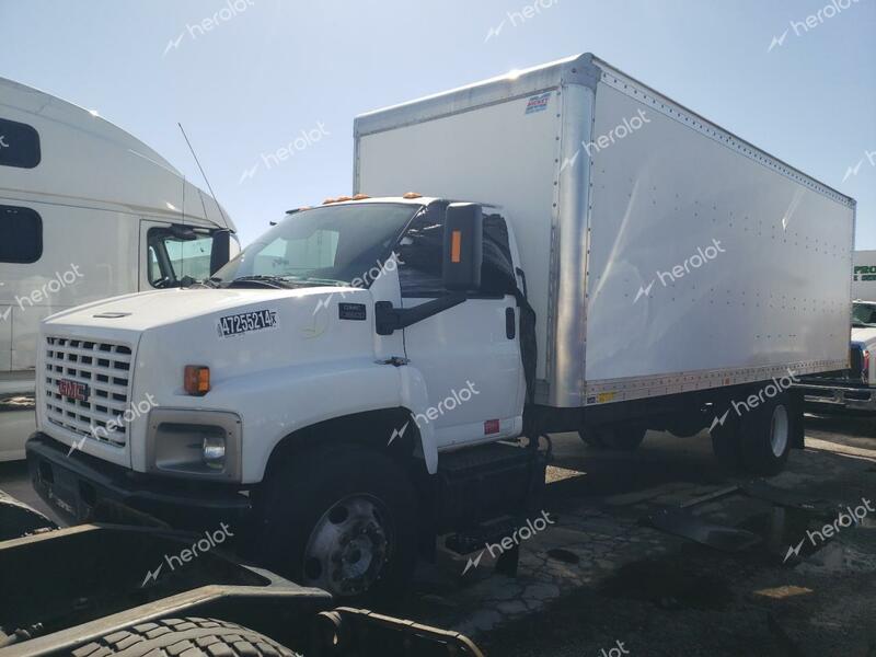 GMC C6500 C6C0 2008 white chassis gas 1GDJ6C1GX8F410020 photo #3