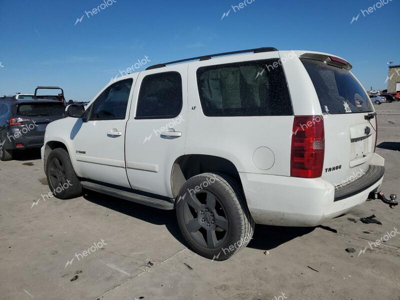 CHEVROLET TAHOE K150 2007 white 4dr spor flexible fuel 1GNFK130X7J150506 photo #3