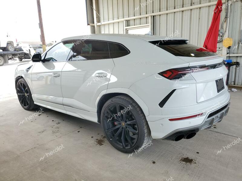 LAMBORGHINI URUS 2021 white  gas ZPBUA1ZL1MLA15024 photo #3