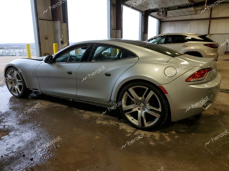 FISKER AUTOMOTIVE KARMA 2012 silver  hybrid engine YH4K14AA2CA000896 photo #3