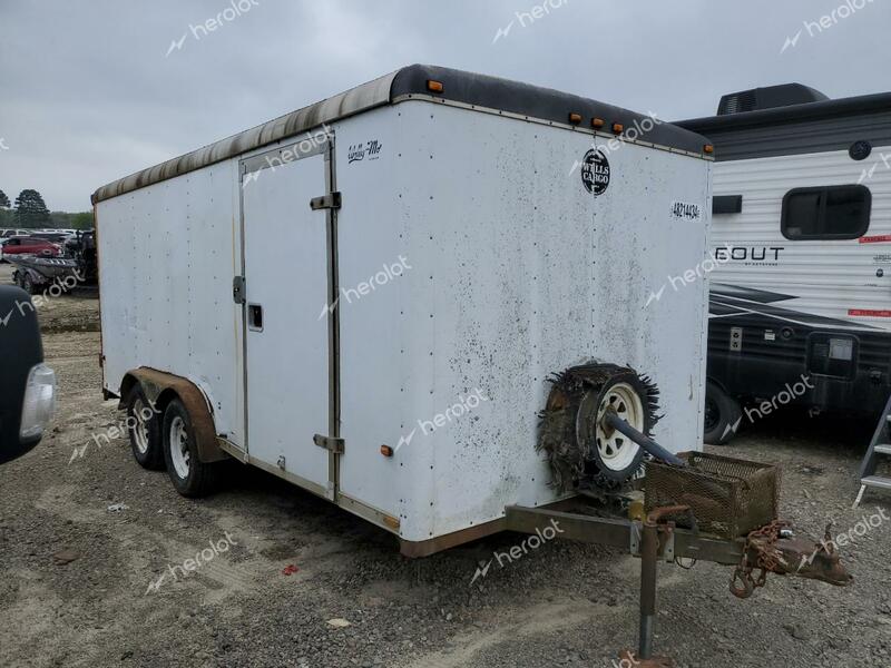 WELLS CARGO TRAILER 1993 white   1WC200G26P1056414 photo #1