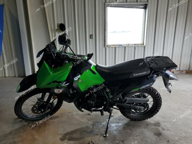 KAWASAKI KL650 E 2015 green enduro gas JKAKLEE15FDA82062 photo #4