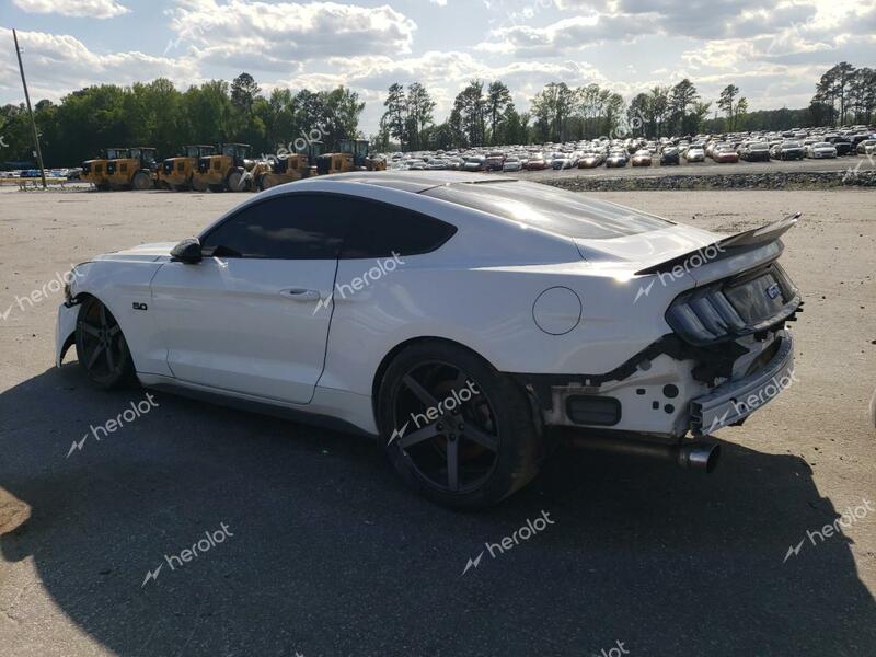 FORD MUSTANG GT 2016 white  gas 1FA6P8CF6G5298366 photo #3