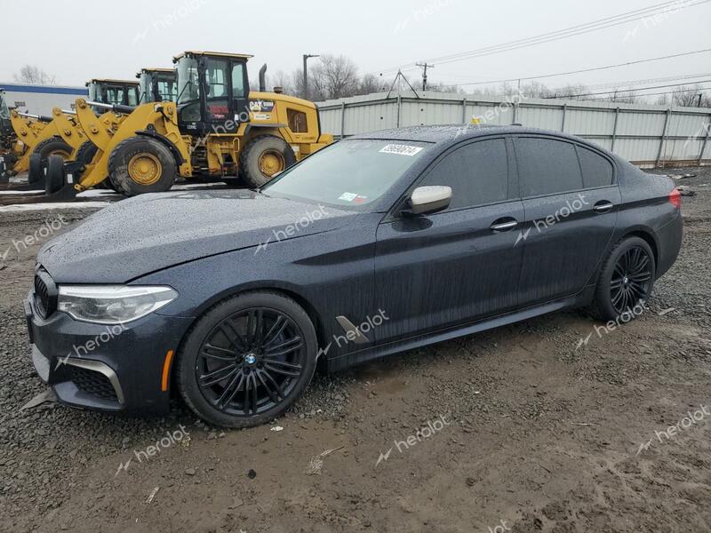 BMW M550XI 2018 charcoal  gas WBAJB9C50JG464096 photo #1