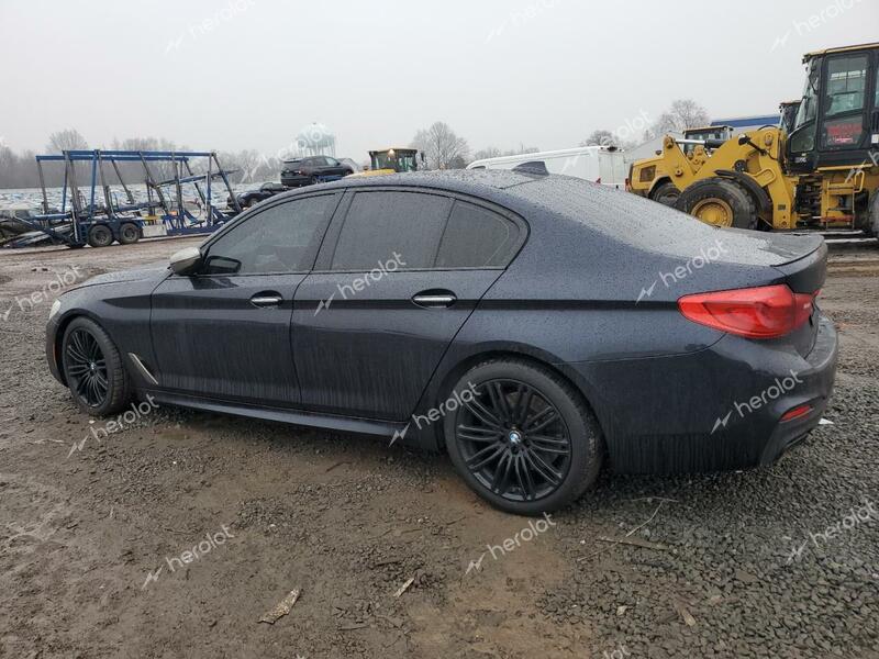 BMW M550XI 2018 charcoal  gas WBAJB9C50JG464096 photo #3