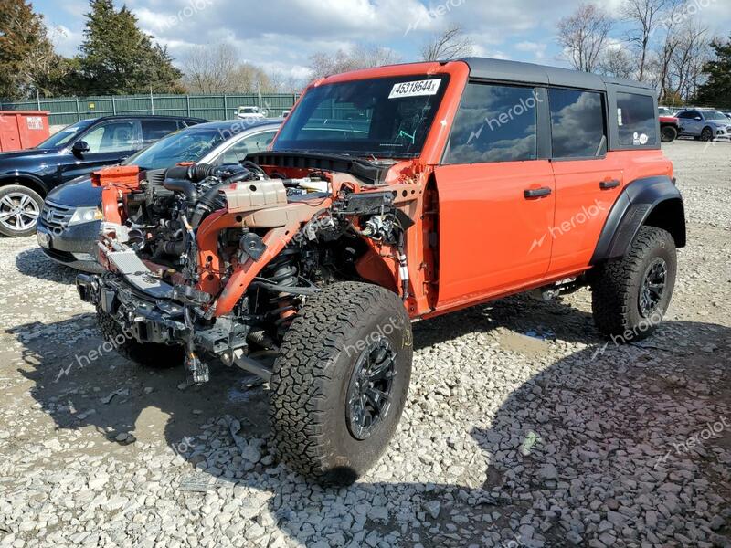 FORD BRONCO RAP 2022 orange  gas 1FMEE5JR0NLA52232 photo #1