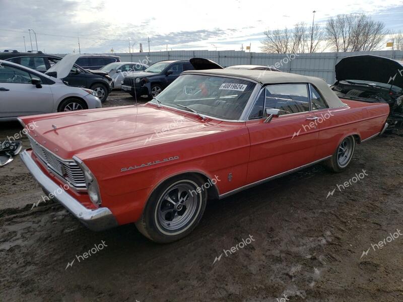 FORD GALAXIE 1965 red   5G65X196896 photo #1