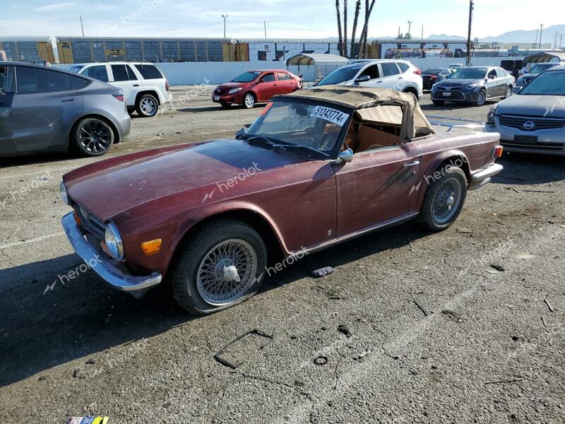 TRIUMPH CAR ALL MODELS 1973 maroon   CF4402U photo #1