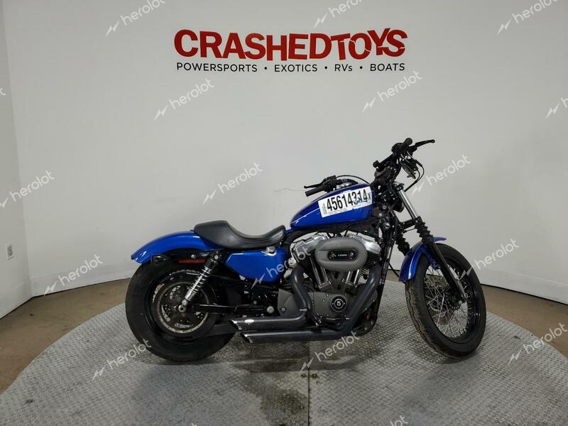 HARLEY-DAVIDSON XL1200 N 2008 blue  gas 1HD1CZ3168K451789 photo #1