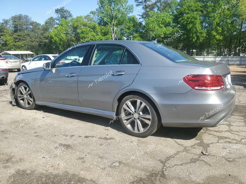 MERCEDES-BENZ E 350 2014 gray  gas WDDHF5KB3EA811859 photo #3