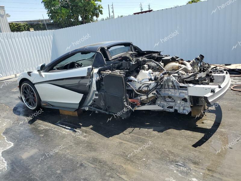 MCLAREN AUTOMOTIVE 600LT 2020 silver  gas SBM13SAAXLW008565 photo #3