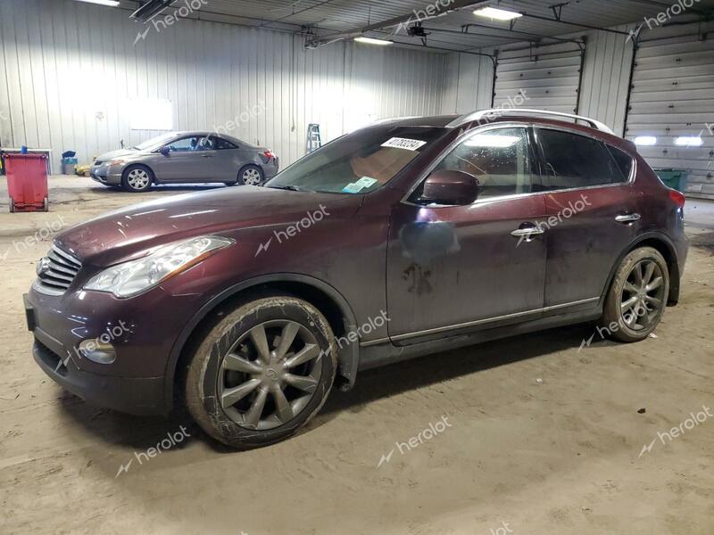 INFINITI EX37 BASE 2013 purple  gas JN1BJ0HR2DM480794 photo #1