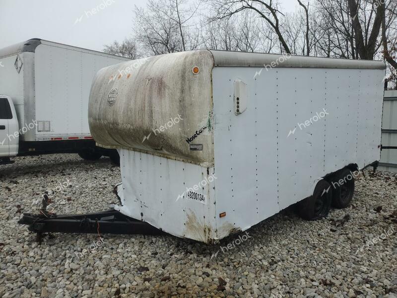 WELLS CARGO TRAILER 1994 white   WC54759 photo #3