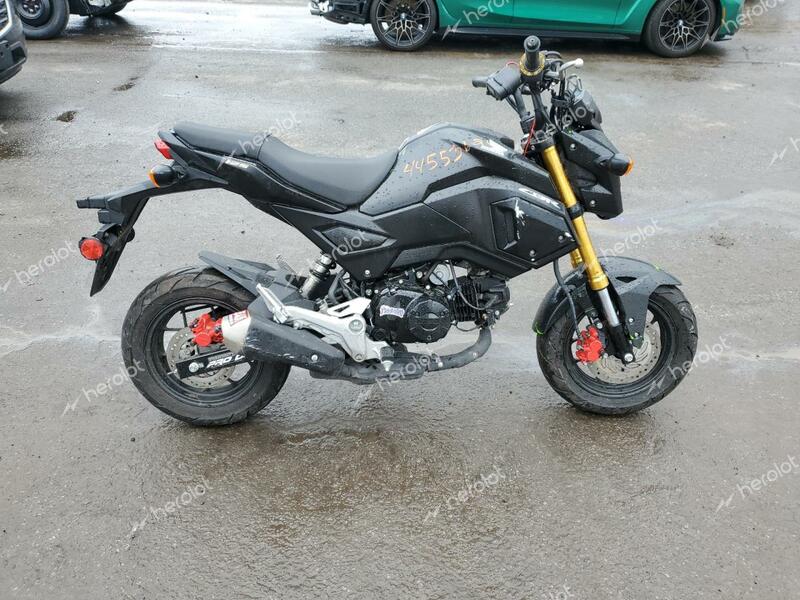 HONDA GROM 125 2020 black  gas MLHJC751XL5208235 photo #1