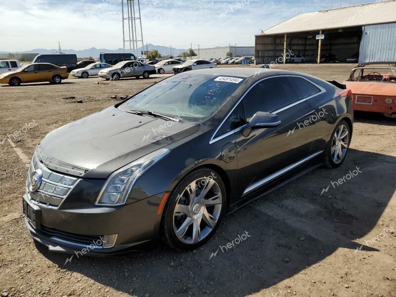 CADILLAC ELR LUXURY 2014 gray  hybrid engine 1G6RM1E45EU601646 photo #1