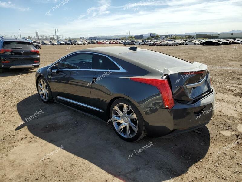 CADILLAC ELR LUXURY 2014 gray  hybrid engine 1G6RM1E45EU601646 photo #3