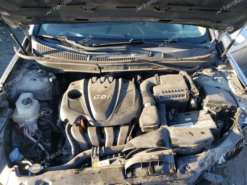 HYUNDAI SONATA 2011 silver sedan 4d gas 5NPEB4AC0BH047244 photo #4