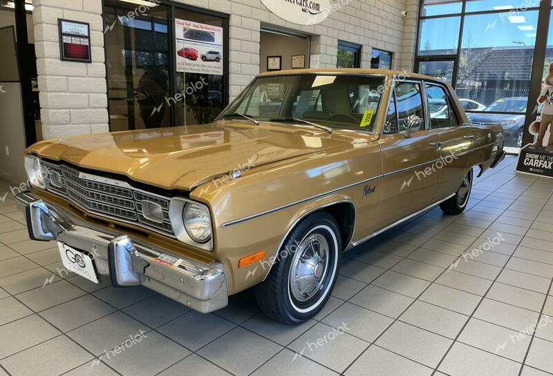 PLYMOUTH VALIANT 1974 tan   VL41G4R299352 photo #3