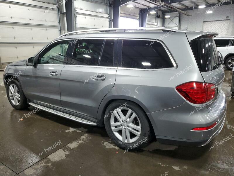 MERCEDES-BENZ GL 450 4MA 2014 gray  gas 4JGDF7CE8EA280702 photo #3