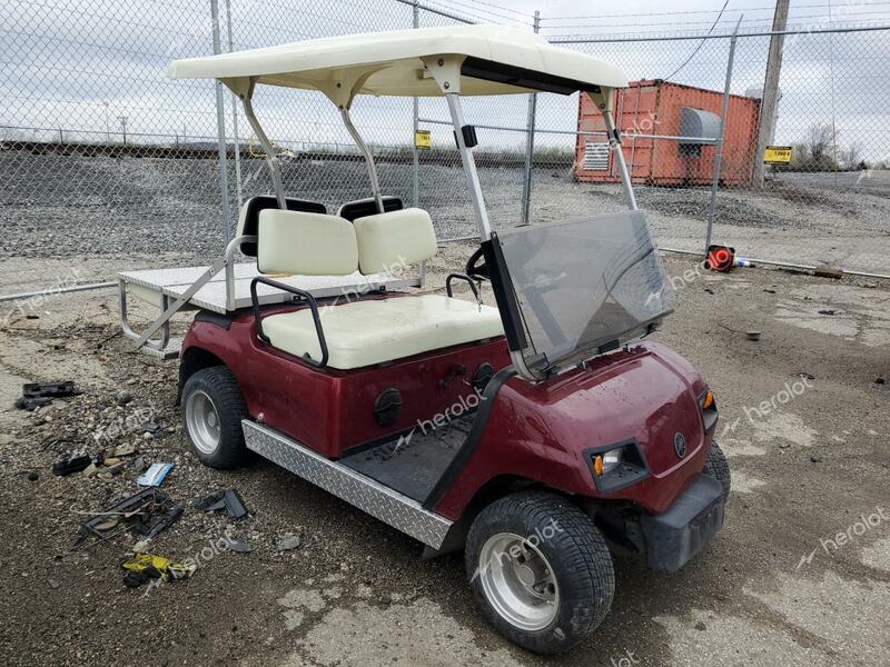 YAMAHA GOLF CART 2005 red   JU0102428 photo #1