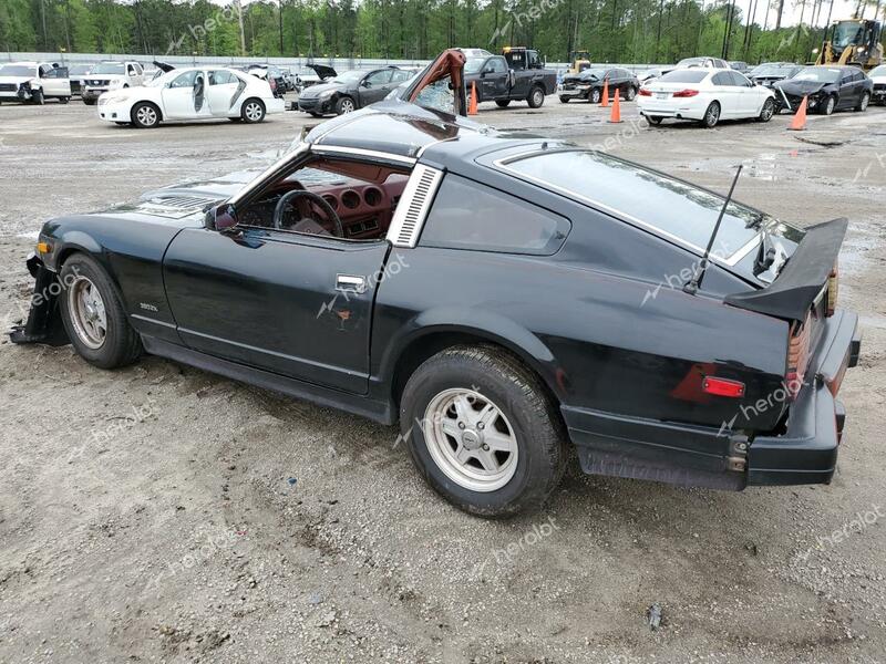 DATSUN 280ZX 1983 black  gas JN1HZ04S4DX562455 photo #3