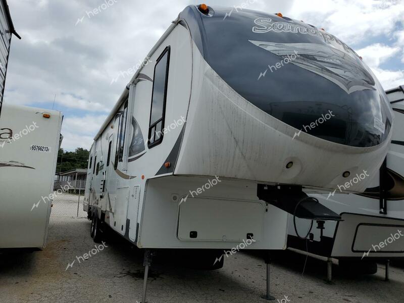 SAND 5TH WHEEL 2013 white   4X4FSAN24DJ027037 photo #1