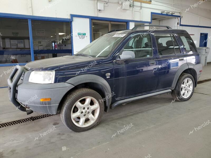 LAND ROVER FREELANDER 2002 blue  gas SALNY22242A221048 photo #1