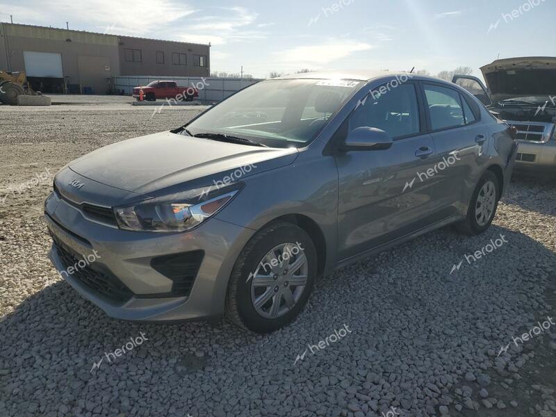 KIA RIO LX 2023 silver  gas 3KPA24AD7PE603004 photo #1