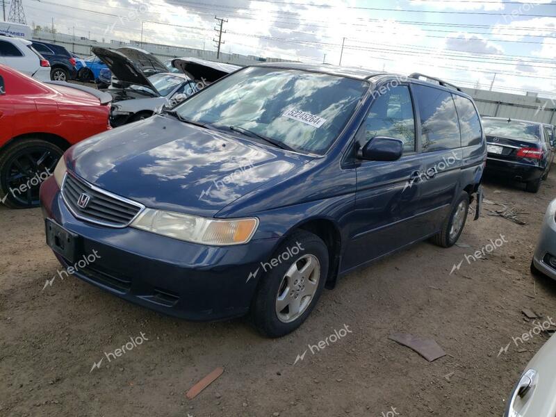 HONDA ODYSSEY EX 2000 blue  gas 2HKRL1864YH523758 photo #1