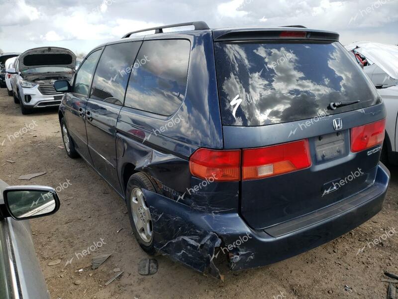 HONDA ODYSSEY EX 2000 blue  gas 2HKRL1864YH523758 photo #3