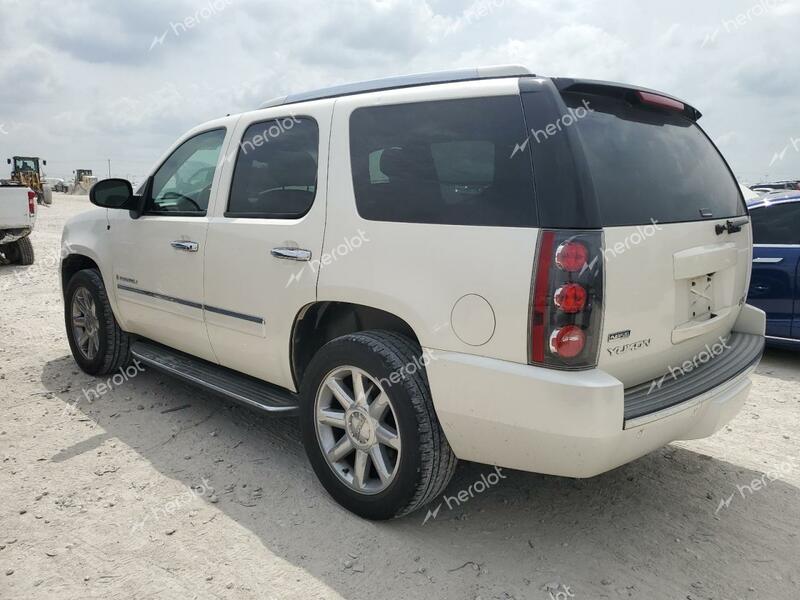 GMC YUKON DENA 2009 white  flexible fuel 1GKFC03289R266586 photo #3