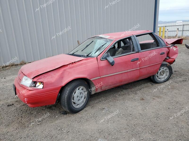 FORD TEMPO GL 1994 red  gas 1FAPP36X1RK246692 photo #1