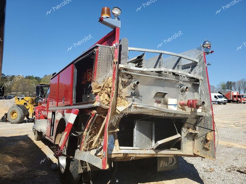 GMC TOPKICK C7 1992 red chassis diesel 1GDP7H1J2NJ519189 photo #4