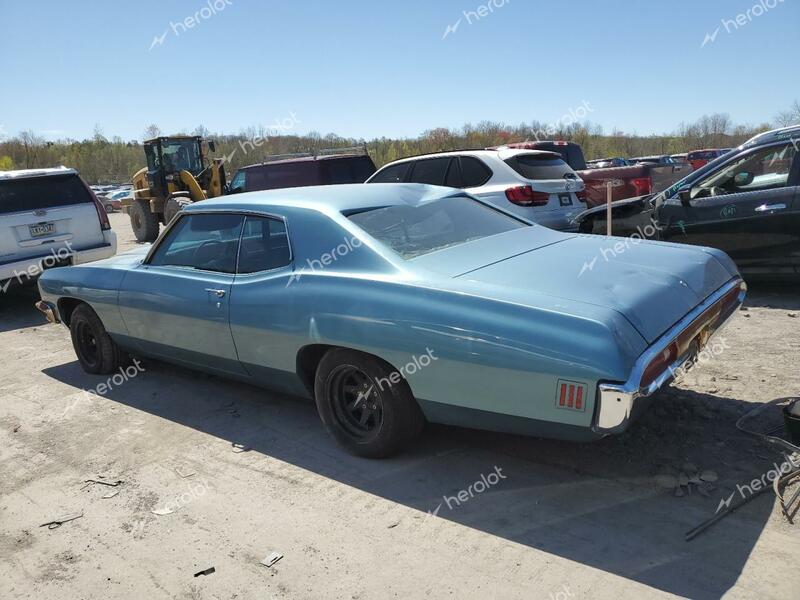 PONTIAC LEMAN GRAN 1970 turquoise   252370E160048 photo #3