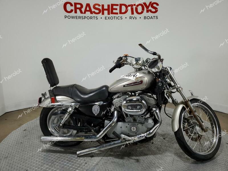 HARLEY-DAVIDSON XL883 C 2009 silver  gas 1HD4CP2159K444983 photo #1