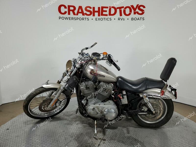 HARLEY-DAVIDSON XL883 C 2009 silver  gas 1HD4CP2159K444983 photo #4