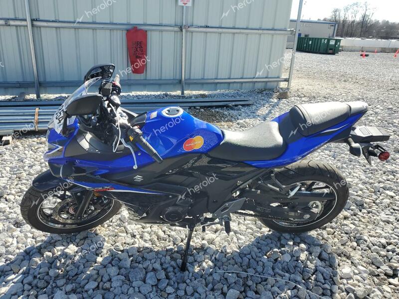 SUZUKI GSX250R 2022 blue  gas LC6DN11A5N1100320 photo #4