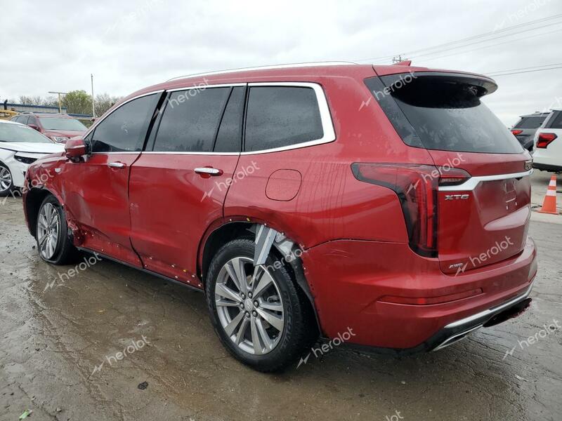 CADILLAC XT6 PREMIU 2023 red  gas 1GYKPDRS2PZ131690 photo #3