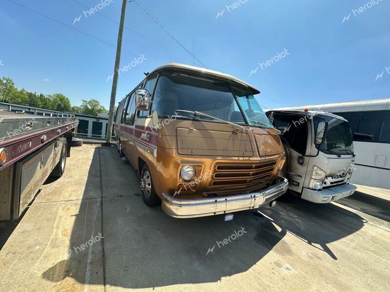 GMC MOTOR HOME 1976 brown   TZE166V193219 photo #1