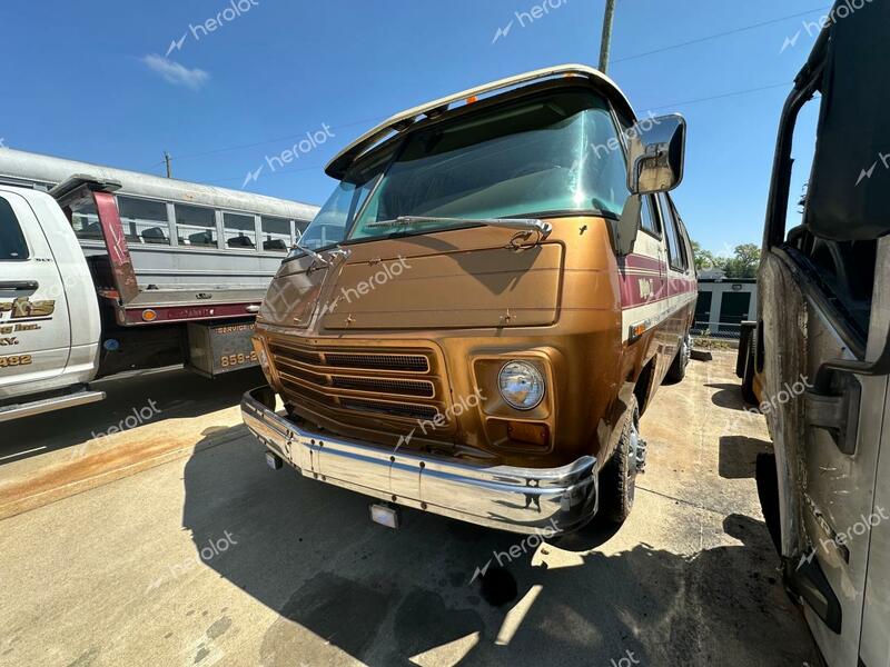 GMC MOTOR HOME 1976 brown   TZE166V193219 photo #3