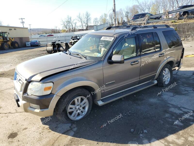 FORD EXPLORER E 2006 brown  gas 1FMEU74E66UB23534 photo #1