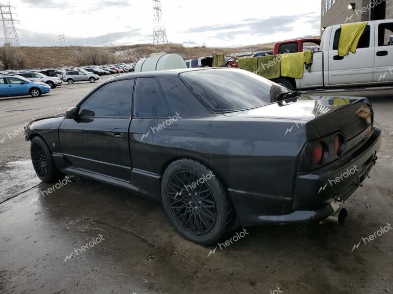 NISSAN SKYLINE 1990 black   HNR32006169 photo #3