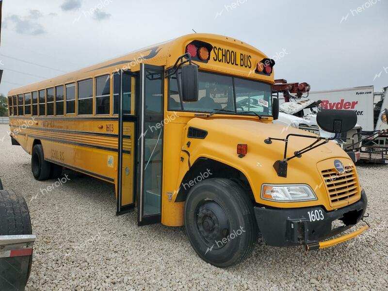 BLUE BIRD SCHOOL BUS 2017 yellow bus diesel 1BAKGCPA4HF330005 photo #1