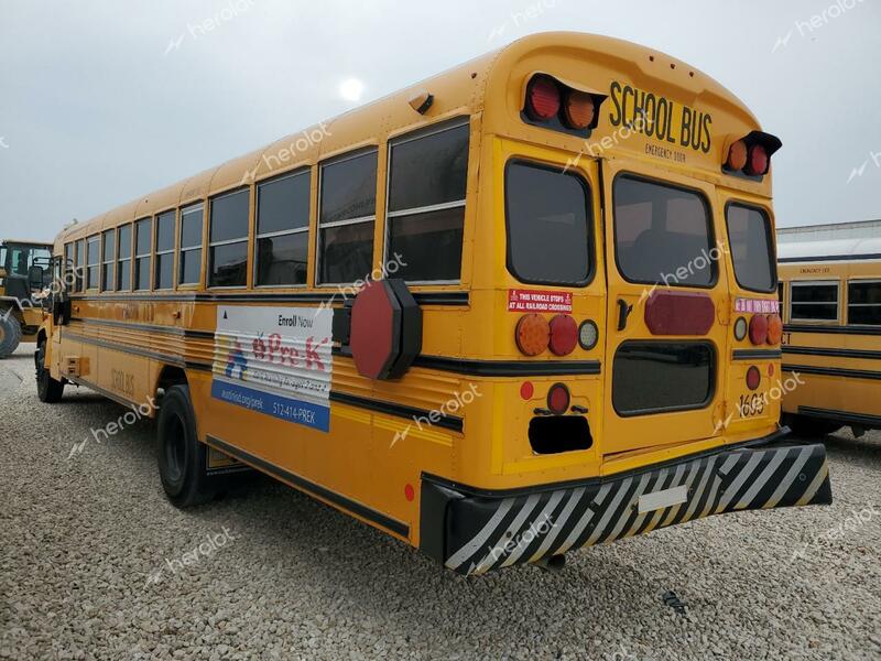 BLUE BIRD SCHOOL BUS 2017 yellow bus diesel 1BAKGCPA4HF330005 photo #4