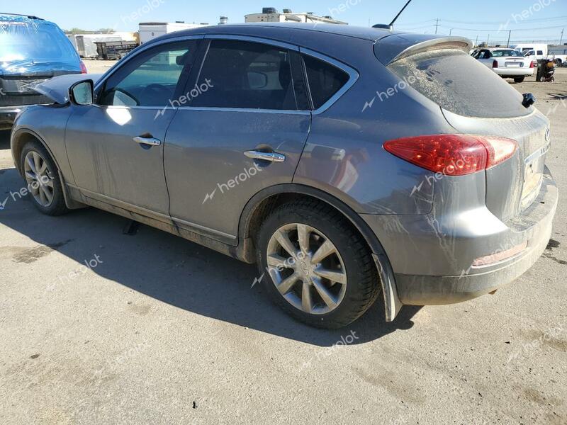 INFINITI EX37 BASE 2013 gray station gas JN1BJ0HR4DM480649 photo #3