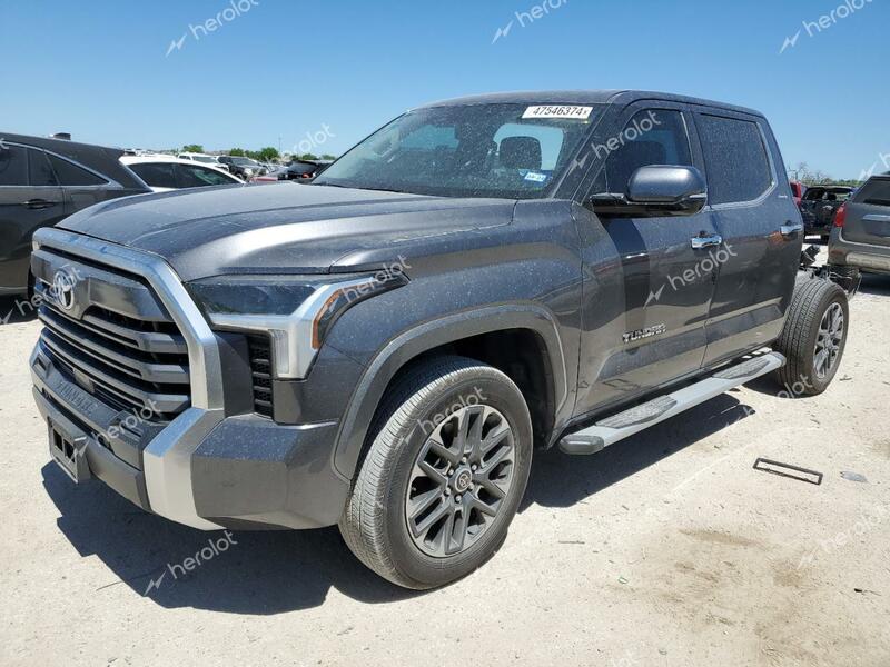 TOYOTA TUNDRA CRE 2023 gray  gas 5TFJA5DB1PX094272 photo #1